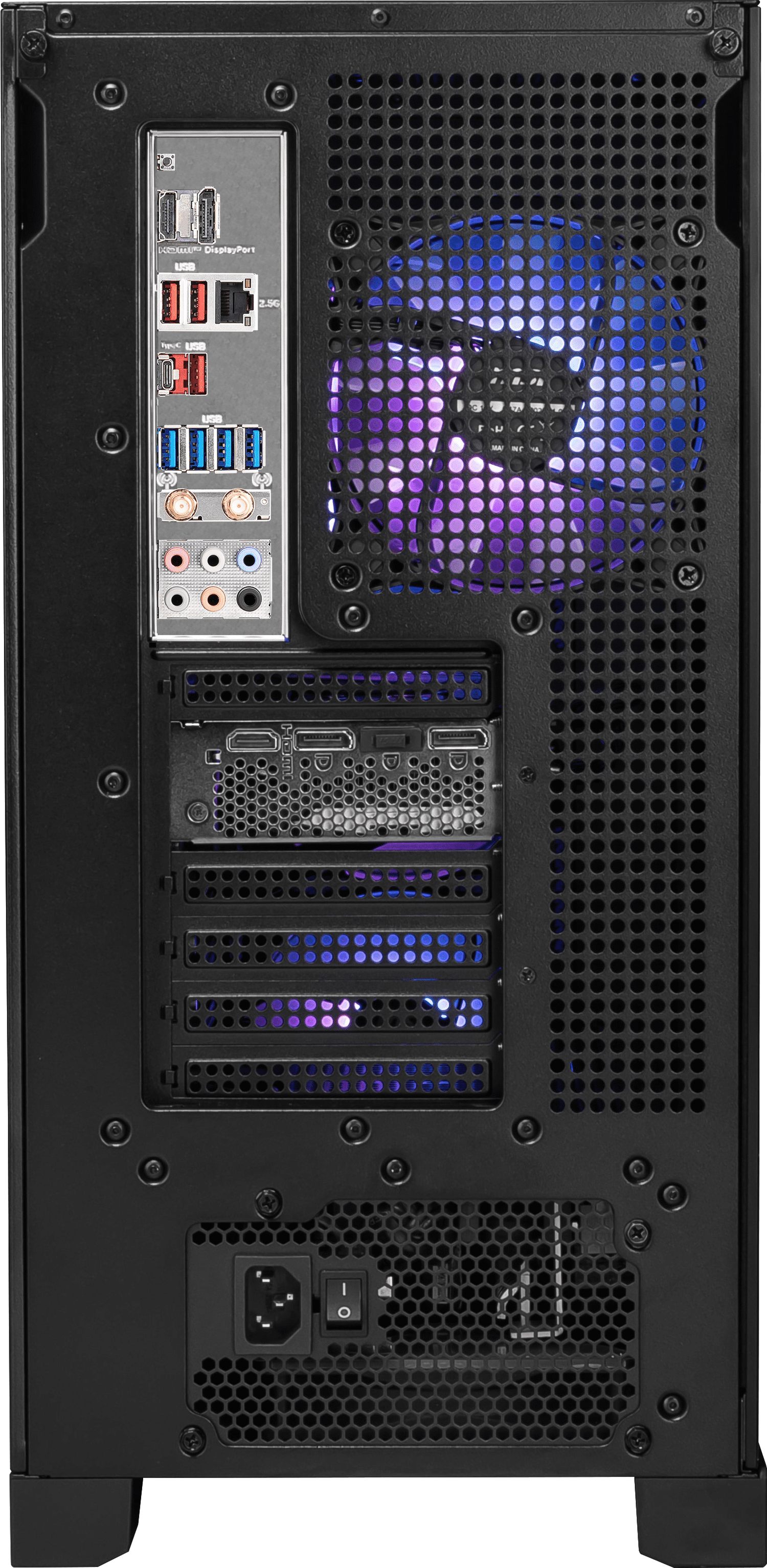 Aegis R2 Gaming Desktop Intel I7-14700F NVIDIA RTX 5060Ti - 32GB DDR5 2TB SSD Win 11 Black (Get Battlefield 6 with Purchase - See Instructions)