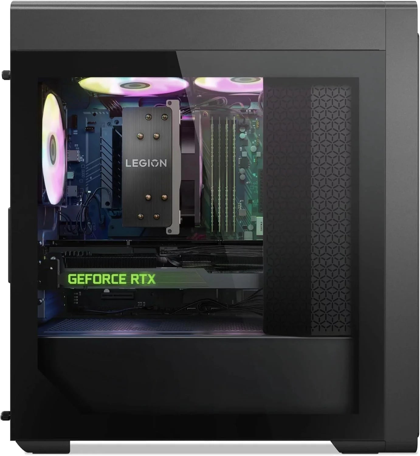 Legion Tower 5 Gen 8 Gaming Desktop Computer, AMD Ryzen 7 7700, Geforce RTX 4070 Ti, 64GB DDR5, 2TB SSD+2TB HDD, Wi-Fi 6E, Windows 11 Pro