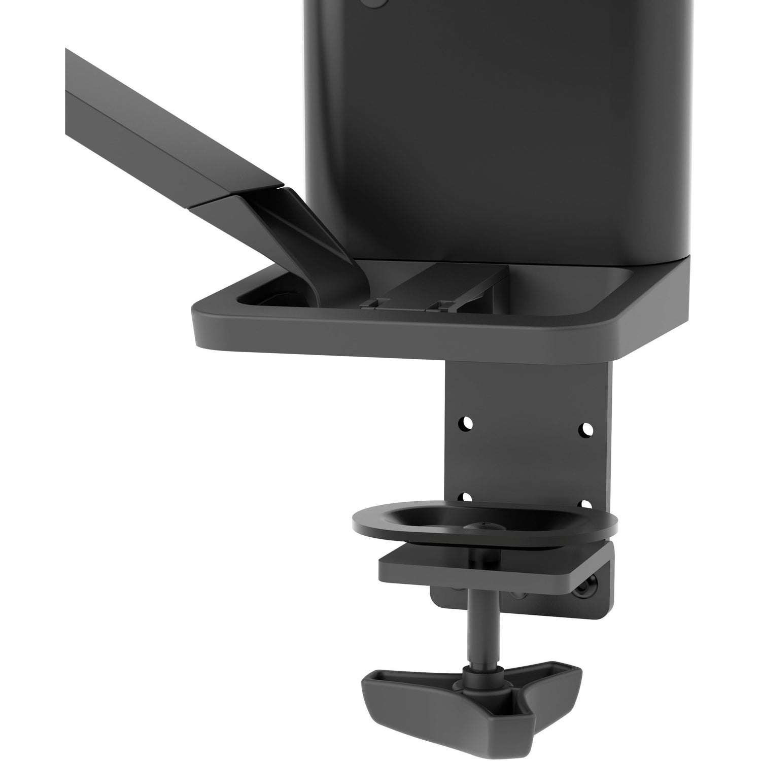 TRACE Desk Mount for Monitor LCD Display Matte Black 45630224