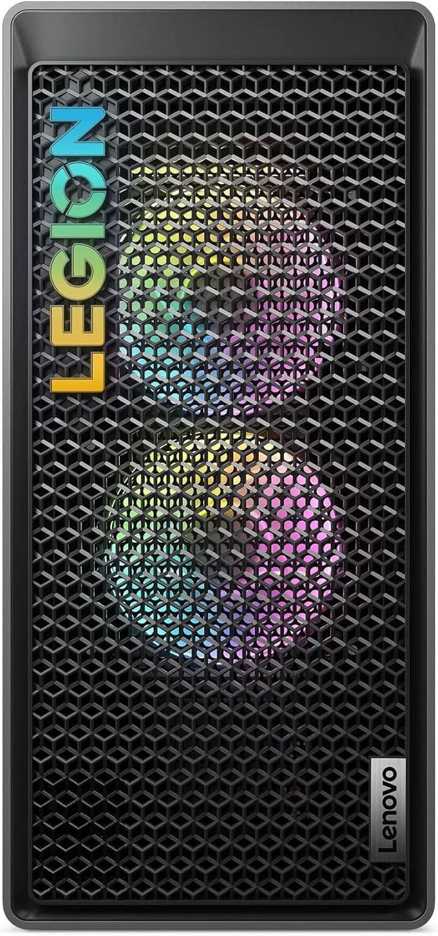 Legion Tower 5 Gen 8 Gaming Desktop Computer, AMD Ryzen 7 7700, Geforce RTX 4070 Ti, 64GB DDR5, 2TB SSD+2TB HDD, Wi-Fi 6E, Windows 11 Pro