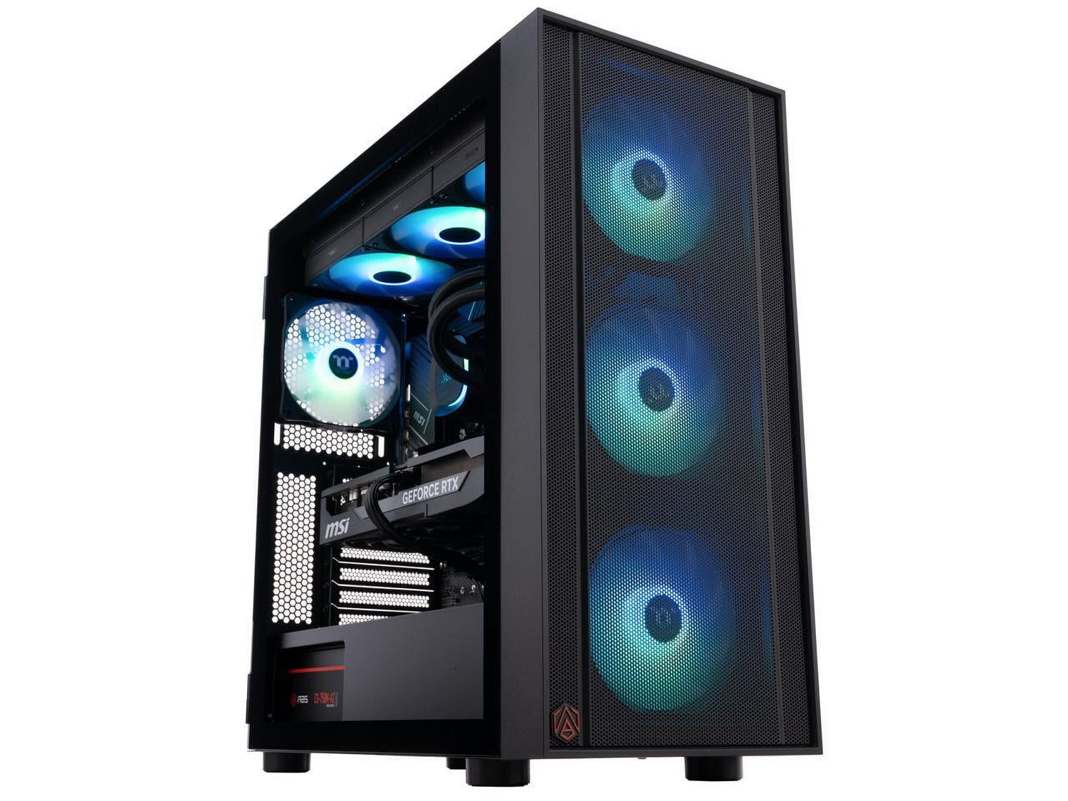 ABS Eurus Aqua Gaming PC - Windows 11 - Intel Core I9-14900Kf - Geforce RTX 5070 Ti - DLSS 4 - Ai-Powered Performance - 32GB DDR5 6400 - 2TB M.2 Nvme SSD - EA14900KF5070TI2