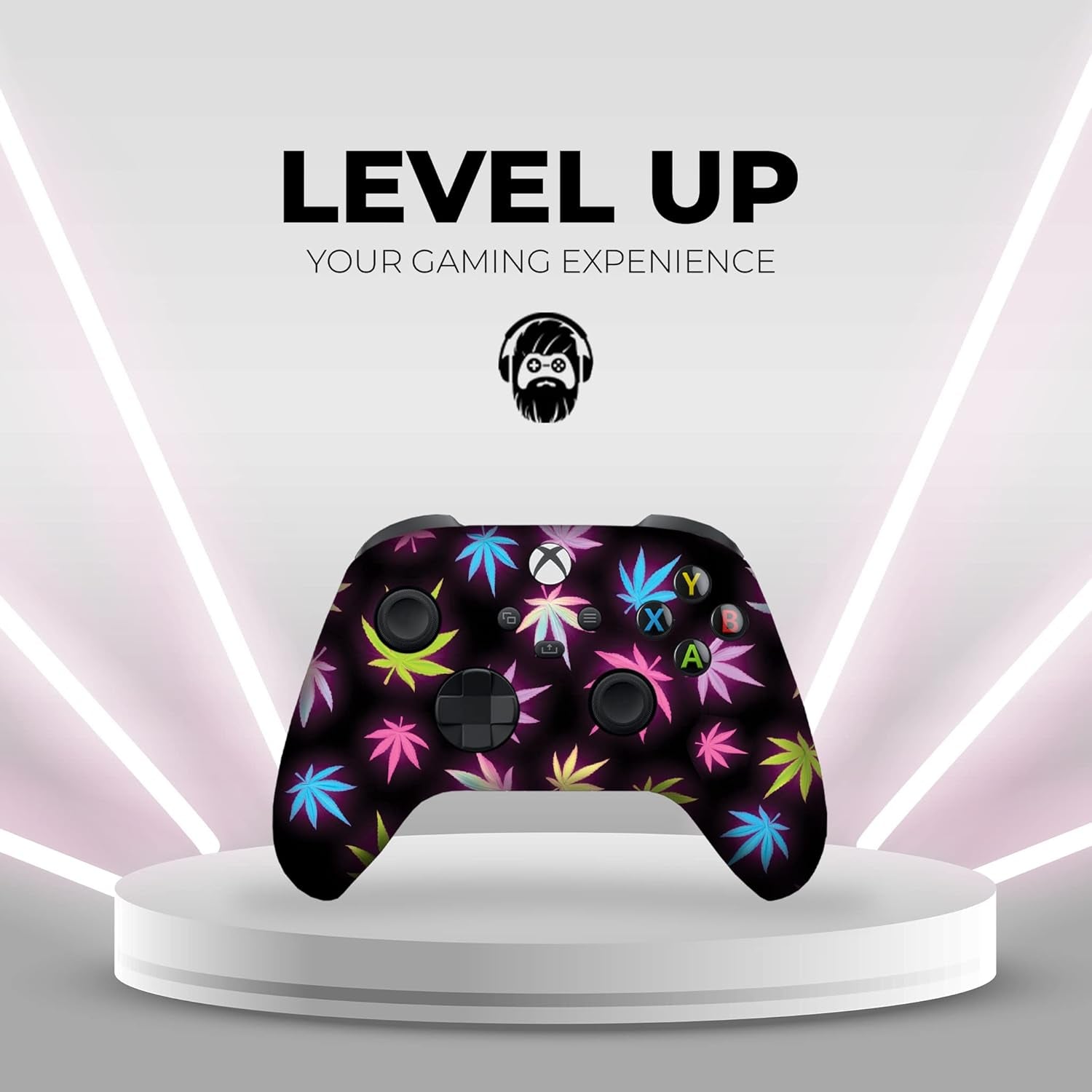 Original X-Box Modded Controller Special Edition Customized Compatible with X-Box One S/X-Box Series X/S & Windows 10 Made with Advanced Hydrodip Print Technology (Not Just a Skin)