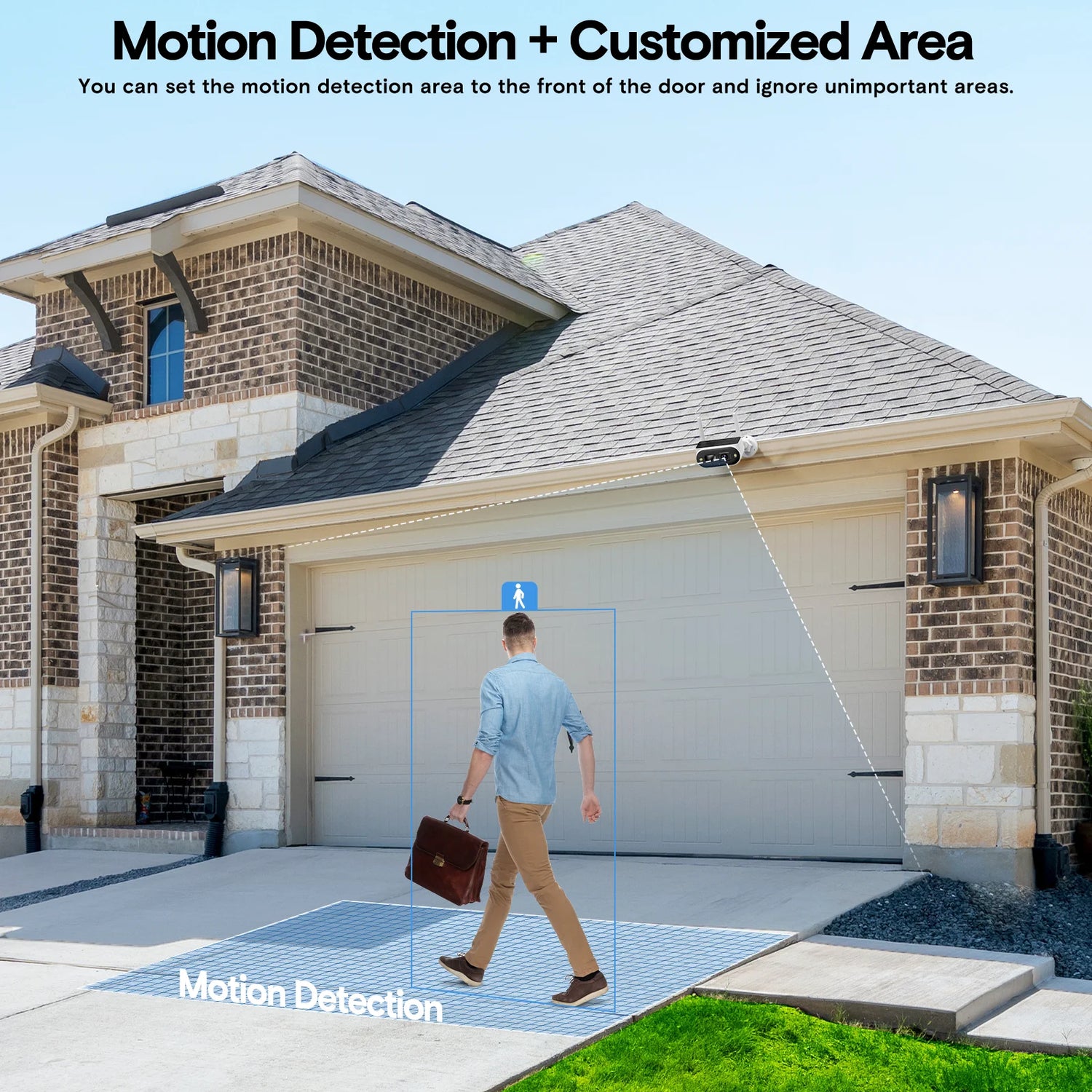 SC51 10CH 4MP Solar Wireless Security Camera System Outdoor with NVR, CCTV Camera Security System HDMI Output