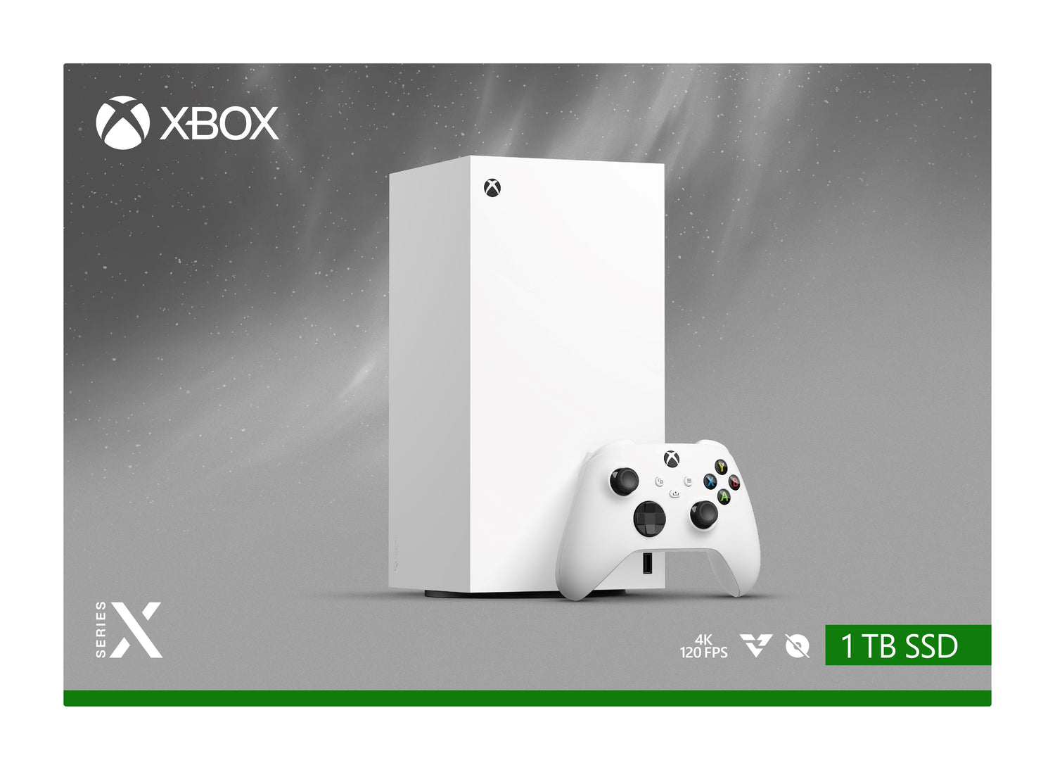 Series X - All Digital Gaming Console - 1TB SSD - Includes  Wireless Controller - 4K Gaming - 120FPS - Robot White