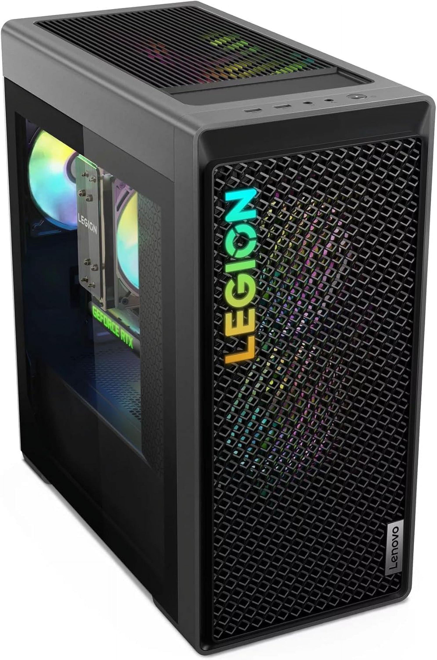 Legion Tower 5 Gen 8 Gaming Desktop Computer, AMD Ryzen 7 7700, Geforce RTX 4070 Ti, 64GB DDR5, 2TB SSD+2TB HDD, Wi-Fi 6E, Windows 11 Pro